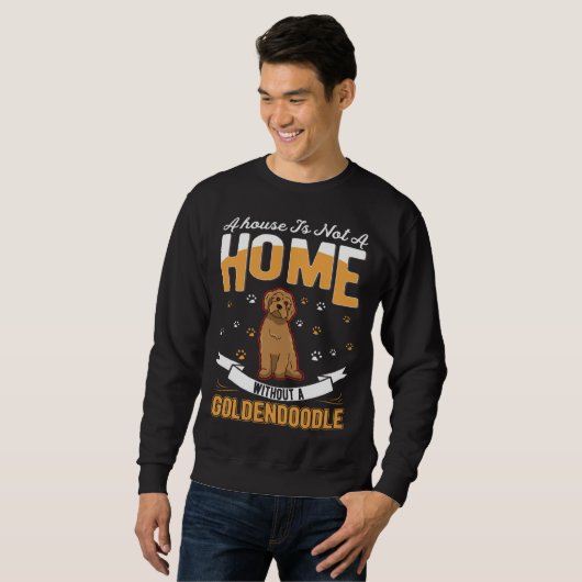 Goldendoodle Home Sweatshirt (Vorne ganz)
