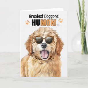 Goldendoodle Hund Beste HuMOM-Ever Muttertag Feiertagskarte