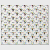 Goldendoodle Hund Geburtstag Geschenkpapier (Flach)