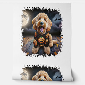 Goldendoodle Hund Halloween Tapete