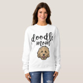 Goldendoodle Hund Mama Doodle Sweatshirt (Vorne ganz)