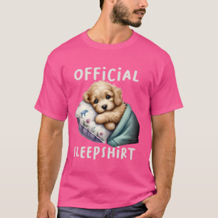 Goldendoodle Hund Offizielles Sleepshirt Pajamas N T-Shirt