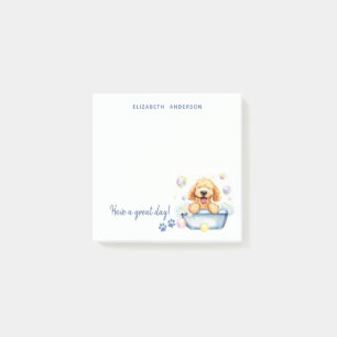 Goldendoodle Hund Personalisiert Post-it Klebezettel