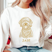 Goldendoodle Hund Personalisierter Sweatshirt
