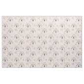 Goldendoodle-Hund-Unicorn-Blume Stoff (Fat Quarter (45,7 x 55,9 cm))