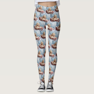 Goldendoodle Hund Weihnachtsfestlich Leggings