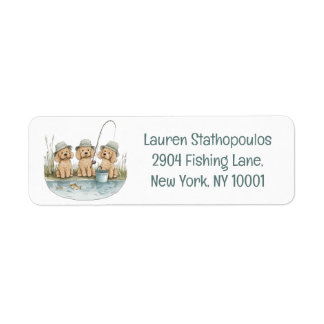 Goldendoodle Hunde Fischen