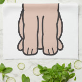 Goldendoodle HundeCartoon Handtuch (Gefaltet)