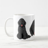 Goldendoodle-Hundemischung Kaffeetasse (Links)