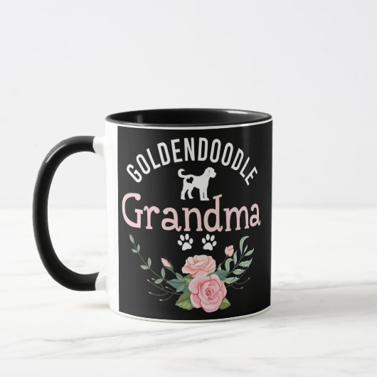 Goldendoodle-Hundeschenke für Oma Hund Tasse (Links)