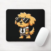 Goldendoodle I Liebe Vater Funny Dog Tattoo Mousepad (Mit Mouse)