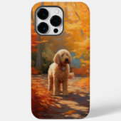 Goldendoodle im Herbst Leaves Fall Inspiriert Case-Mate iPhone Hülle (Rückseite)