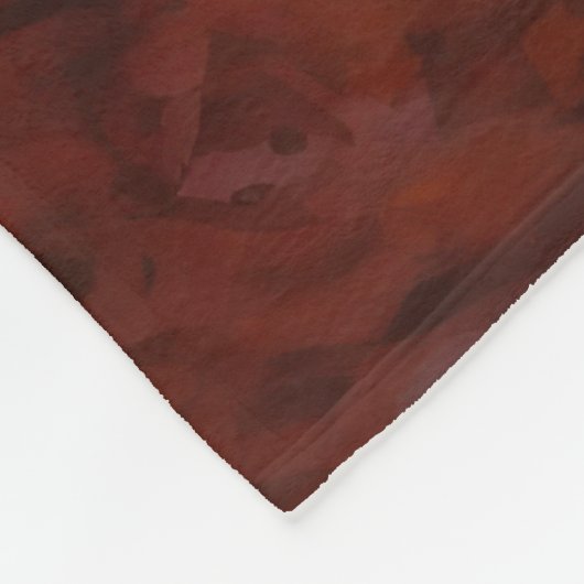 Goldendoodle im Herbst Leaves Fall Inspiriert Fleecedecke (Ecke)