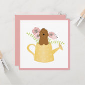 Goldendoodle in Wasserqualität Karte (Vorderseite/Rückseite Beispiel)