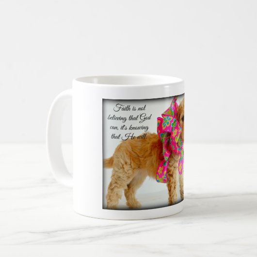 Goldendoodle Kaffee-Tasse Kaffeetasse (Vorderseite Links)