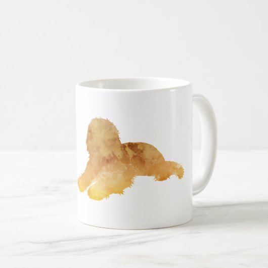 Goldendoodle Kaffeetasse (VorderseiteRechts)