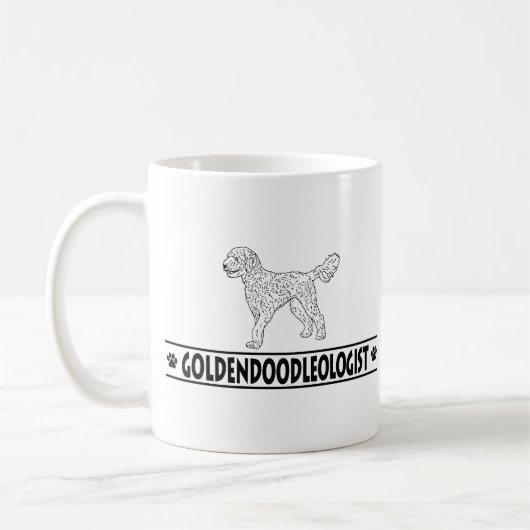Goldendoodle Kaffeetasse (Links)