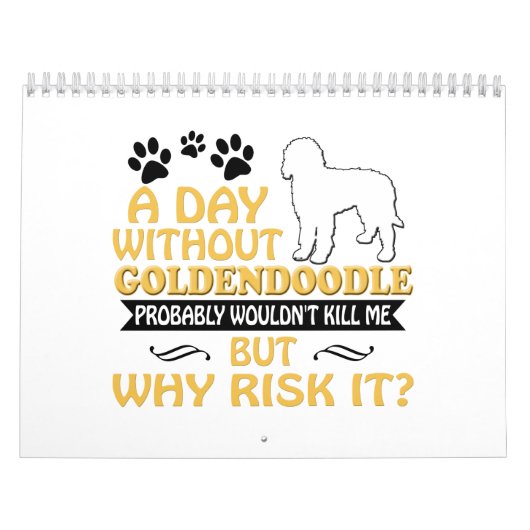 Goldendoodle Kalender 2019 2020 (Titelbild)