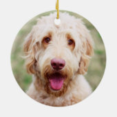 Goldendoodle Keramik Ornament (Hinten)