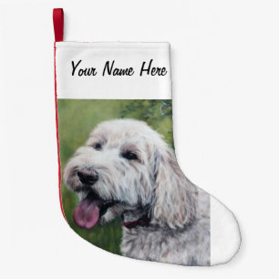 Goldendoodle Kleiner Weihnachtsstrumpf