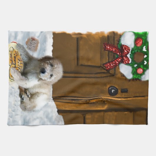 Goldendoodle Küchentuch (Horizontal)