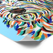 Goldendoodle-Kunstposter Poster (Ecke)