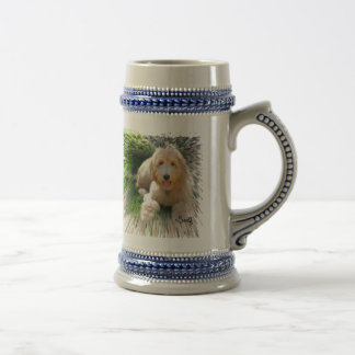 Goldendoodle Labradoodle Bierglas