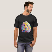Goldendoodle Labradoodle Colorful T-Shirt (Vorne ganz)