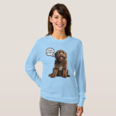 Goldendoodle Labradoodle Dog Mütter Geschenk T-Shirt (Vorne ganz)