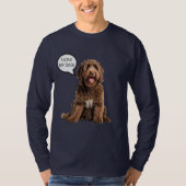 Goldendoodle Labradoodle Hund Vater Geschenk Hund  T-Shirt (Vorderseite)