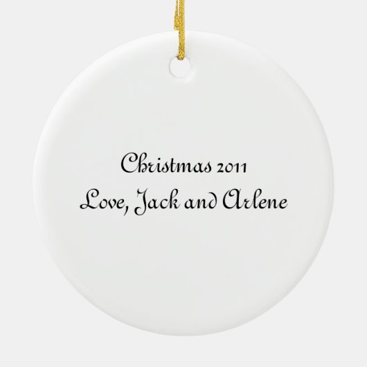 Goldendoodle Labradoodle Keramikornament (Hinten)