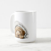Goldendoodle Labradoodle Mama Kaffee Doodle Kaffeetasse (Vorderseite Links)
