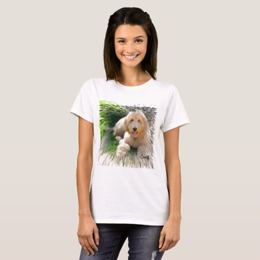 Goldendoodle Labradoodle T-Shirt (Vorne ganz)