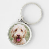 Goldendoodle Lächeln Schlüsselanhänger (Vorne)