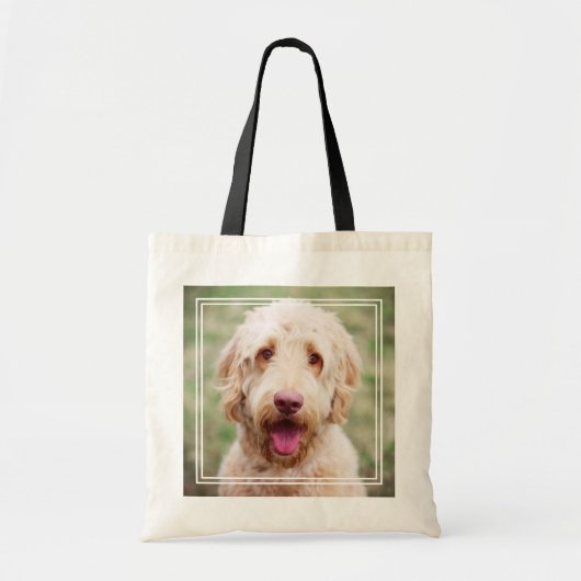 Goldendoodle Lächeln Tragetasche (Vorne)