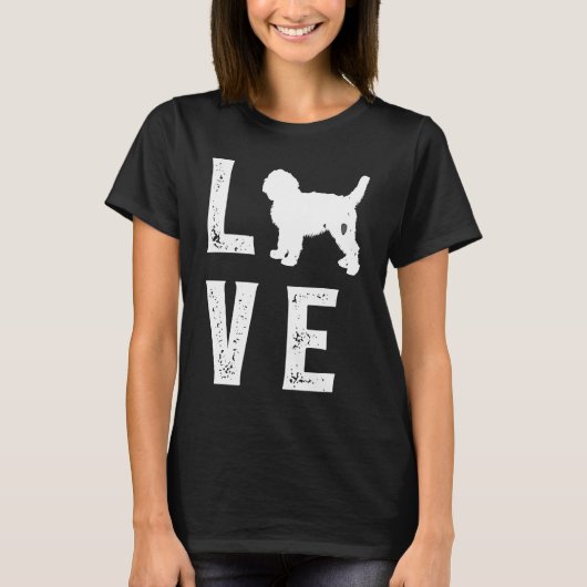 Goldendoodle-Liebe T-Shirt (Vorderseite)