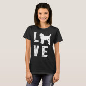Goldendoodle-Liebe T-Shirt (Vorne ganz)