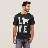 Goldendoodle Liebe T-Shirt (Vorne ganz)