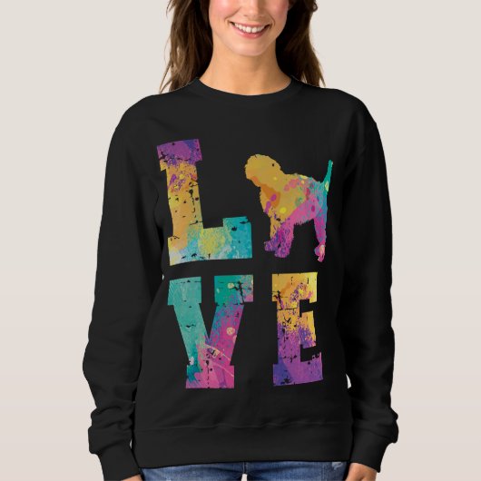 Goldendoodle Love Sweatshirt (Vorderseite)
