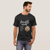 Goldendoodle Mama Doodle Mama Goldendoodle T-Shirt (Vorne ganz)