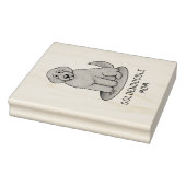 Goldendoodle-Mama Doodle-Mama (goldrot) Hundemutte Gummistempel (Stempel)