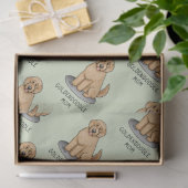 Goldendoodle-Mama Doodle-Mama (goldrot) Hundemutte Seidenpapier (Geschenk)