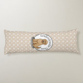 Goldendoodle-Mama Doodle-Mama (goldrot) Hundemutte Seitenschläferkissen (Rückseite)