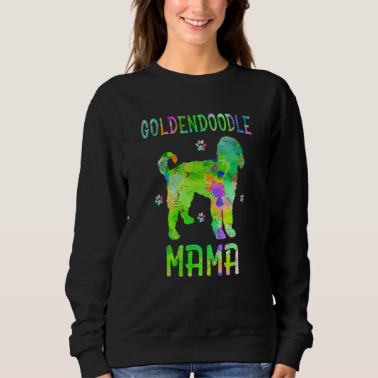 Goldendoodle Mama Mama Sweatshirt (Vorderseite)