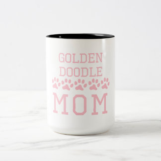 Goldendoodle Mama Zweifarbige Tasse