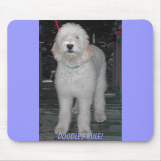 Goldendoodle Mausunterlage Mousepad