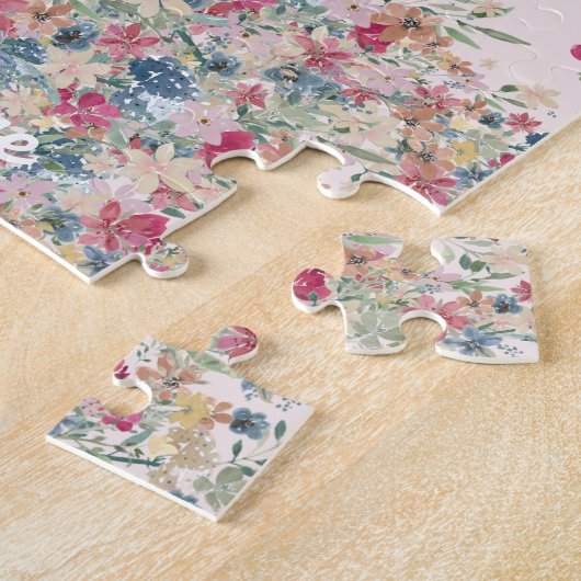 Goldendoodle mit mittellangen Haaren Puzzle (Seite)