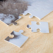 Goldendoodle mit schneesicherer Nase Puzzle (Seite)