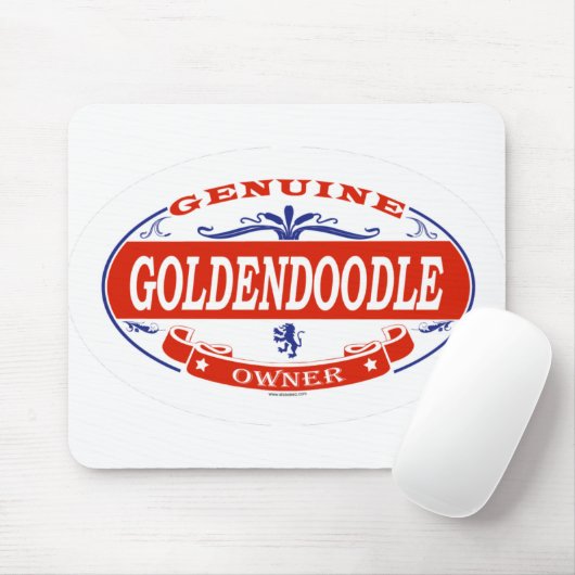 Goldendoodle Mousepad (Mit Mouse)