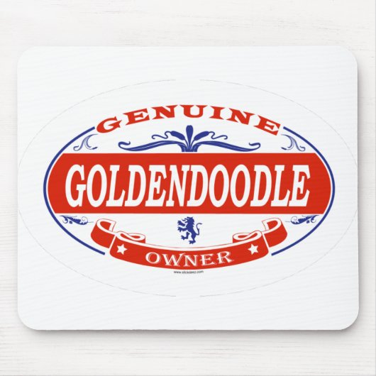 Goldendoodle Mousepad (Vorne)